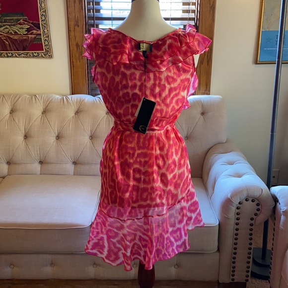 NWT Designer Just Cavalli Leopard Dress - Picture 5 of 10